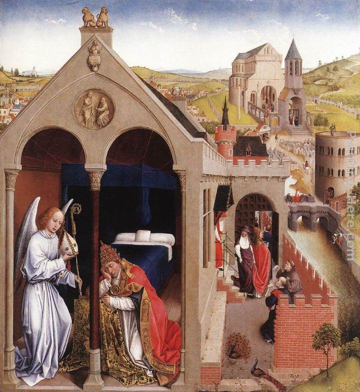 Rogier van der Weyden Dream of Pope Sergius